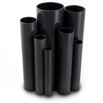 مواسير UPVC ضغط 12 بار قطر خارجي 60.5 مم سمك 3.7 مم لون اسود