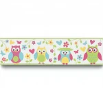 German wall Covering for youth and children, size 10 m x 0.53 m, multicolor, model 459203   