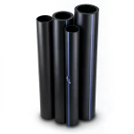 مواسير HDPE نيبروبلاست PE 100 ضغط 6 بار قطر خارجي 500 مم سمك 18.2 مم لون اسود | نيبروبلاست