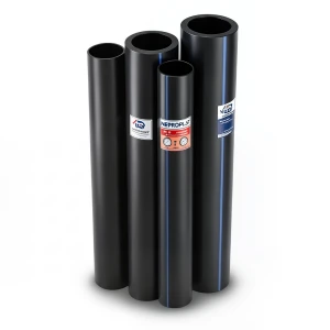 HDPE Pipes PE 100 Pressure 6 Bar Outside Diameter 560 mm Thickness 20.3 mm Black | NEPROPLAST
