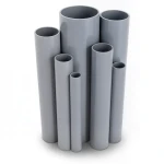 UPVC Pipes Nominal Pressure 15 Bar Outside Diameter 60.5 mm Thickness 4.5 mm Gray