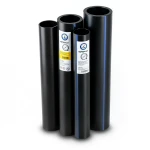 HDPE Pipes PE 100 Pressure 6 Bar Outside Diameter 450 mm Thickness 16.4 mm Black | NEPROPLAST