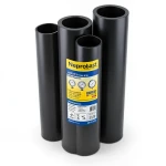 مواسير HDPE نيبروبلاست PE 100 ضغط 6 بار قطر خارجي 630 مم سمك 22.9 مم لون اسود | نيبروبلاست