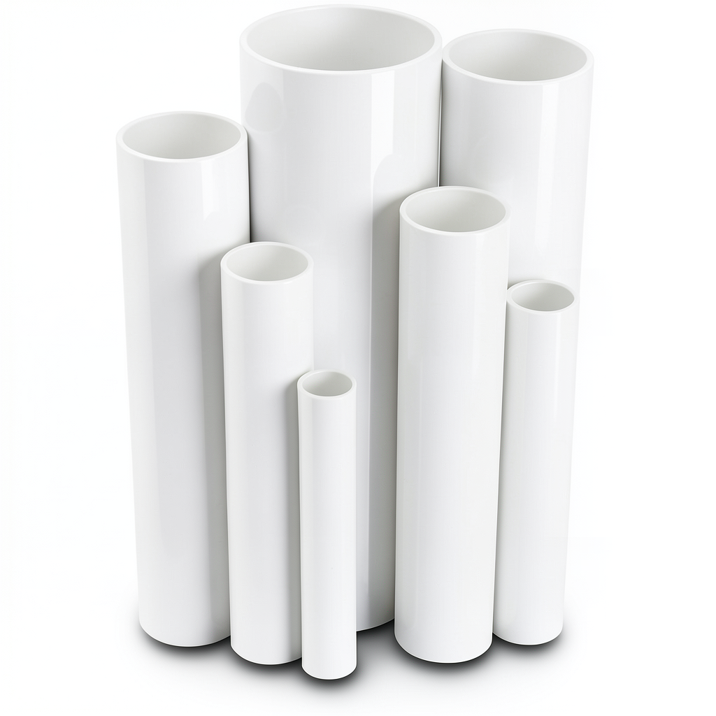 UPVC Pipes Nominal Pressure 15 Bar Outside Diameter 48.1 mm Thickness 3.1 mm White