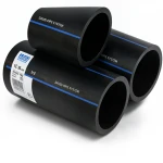 أنابيب HDPE السعودى  PE 100 ضغط 16 بار قطر خارجي 32 مم سمك 3 مم لون اسود