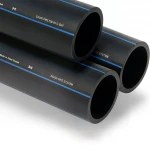 أنابيب HDPE السعودى  PE 100 ضغط 10 بار قطر خارجي 40 مم سمك 2.4 مم لون اسود