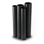 مواسير HDPE PE 100 ضغط 20 بار قطر خارجي 140 مم سمك 15.7 مم لون أسود