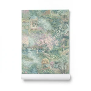 Italian Wall Decoration Multi-colored, Length 10 m, Width 0.73 m, Model 27043