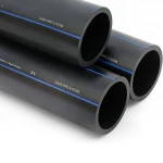 مواسير HDPE من انظمة الأنابيب PE 100 ضغط 16 بار قطر خارجي 40 مم سمك 3.7 مم لون اسود