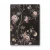 Italian Wallpaper Dark Brown Color Floral Design, Size 10mx0.70m, Model 15005