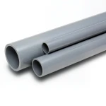 UPVC Pipes Outside Diameter 125 mm Thickness 2.5 mm Gray