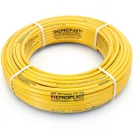HDPE Pipes PE 100 Pressure 12.5 Bar Outside Diameter 20 mm Thickness 1.8 mm Yellow | NEPROPLAST