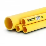 Neproplast  HDPE Pipes PE 100 Pressure 4 Bar Outside Diameter 500 mm Thickness 12.3 mm Color Yellow