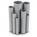 UPVC Pipes Modern Technology Nominal Pressure 2.5 Bar Outside Diameter 110 mm Thickness 1.8 mm Gray Colour