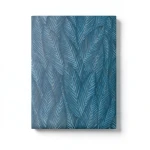 Leaf-patterned Wallpaper Length 10 m, Width 0.53 m, Blue Color, Model 10391-19