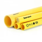 Neproplast  HDPE Pipes PE 100 Pressure 4 Bar Outside Diameter 200 mm Thickness 4.9 mm Color Yellow
