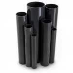 UPVC Pipes Modern Technology Nominal Pressure 2.5 Bar Outside Diameter 110 mm Thickness 1.8 mm Black Colour