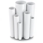 UPVC Pipes Nominal Pressure 12 Bar Outside Diameter 60.5 mm Thickness 3.7 mm White