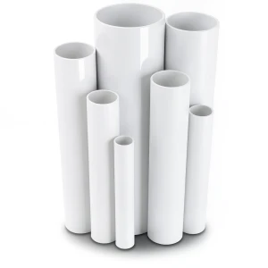 مواسير UPVC ضغط اسمي 12 بار قطر خارجي 60.5 مم سمك 3.7 مم لون أبيض