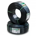 أنابيب HDPE نيبروبلاست PE 100 ضغط 4 بار قطر خارجي 75 مم سمك 1.9 مم لون اسود