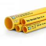 Neproplast  HDPE Pipes PE 100 Pressure 4 Bar Outside Diameter 225 mm Thickness 5.5 mm Color Yellow