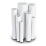 مواسير UPVC ضغط اسمي 16 بار قطر خارجي 16 مم سمك 1.2 مم لون أبيض