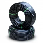 أنابيب HDPE نيبروبلاست PE 100 ضغط 4 بار قطر خارجي 110 مم سمك 2.7 مم لون اسود