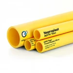 Neproplast  HDPE Pipes PE 100 Pressure 4 Bar Outside Diameter 250 mm Thickness 6.2 mm Color Yellow