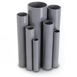 UPVC Pipes Nominal Pressure 15 Bar Outside Diameter 60.5 mm Thickness 4.5 mm Gray