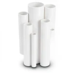 مواسير UPVC ضغط 16 بار قطر خارجي 25 مم سمك 1.9 مم لون أبيض