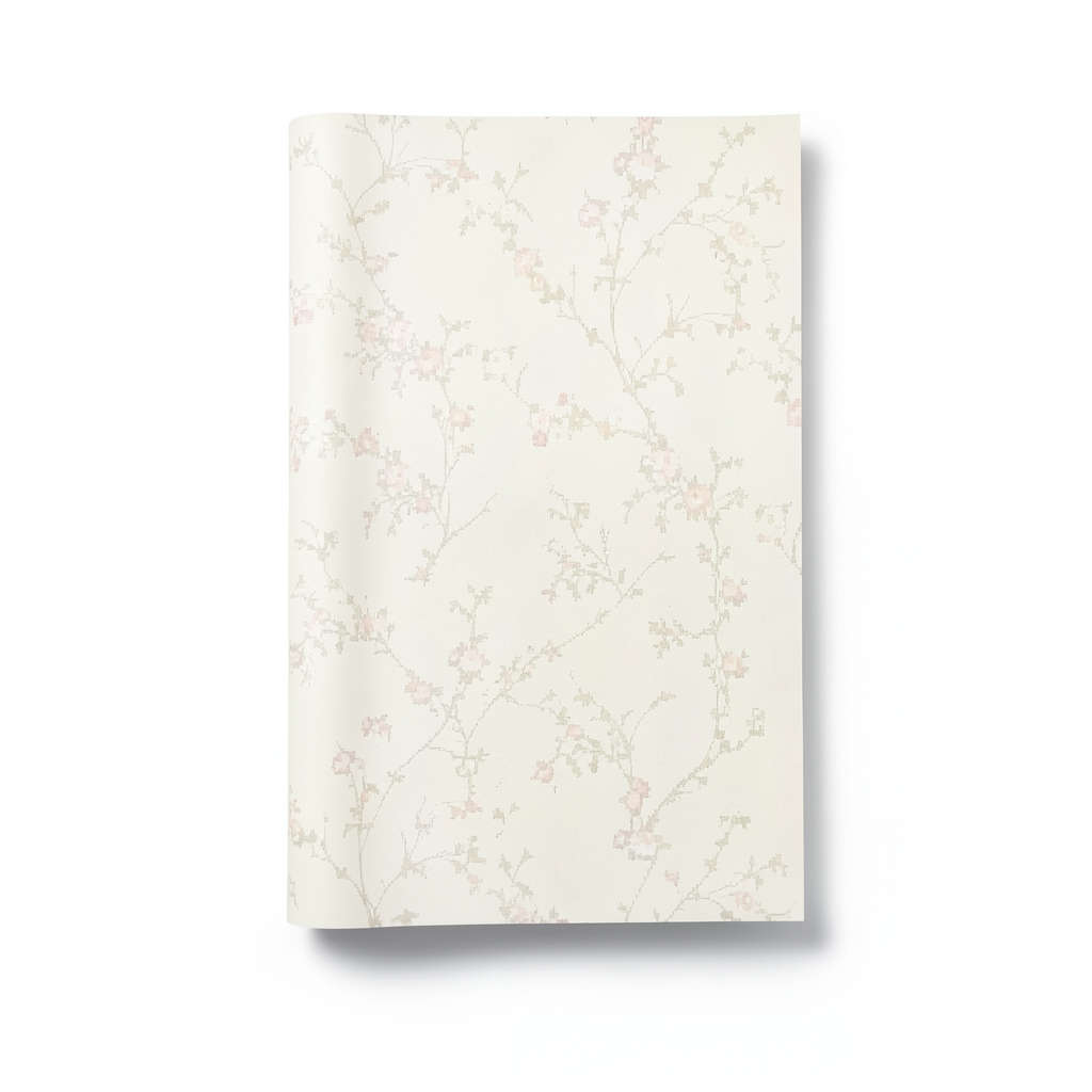 Italian Wallpaper Creamy Color 10m x 0.73m, Model 27054