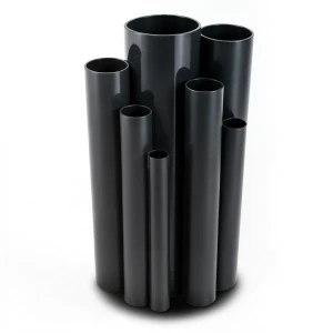 مواسير UPVC ضغط 12 بار قطر خارجي 48.1 مم سمك 2.5 مم لون اسود