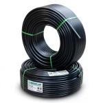 أنابيب HDPE PE 100 ضغط 12.5 بار قطر خارجي 20 مم سمك 1.8 مم لون أسود | نيبروبلاست