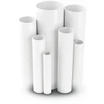 UPVC Pipes Nominal Pressure 15 Bar Outside Diameter 48.1 mm Thickness 3.1 mm White