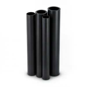 مواسير HDPE PE 80 ضغط 16 بار قطر خارجي 180 مم سمك 20.1 مم لون أسود