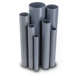 UPVC Pipes Nominal Pressure 15 Bar Outside Diameter 48.1 mm Thickness 3.1 mm Gray