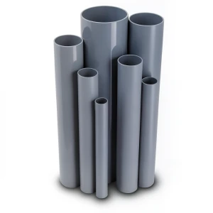 UPVC Pipes Nominal Pressure 15 Bar Outside Diameter 48.1 mm Thickness 3.1 mm Gray