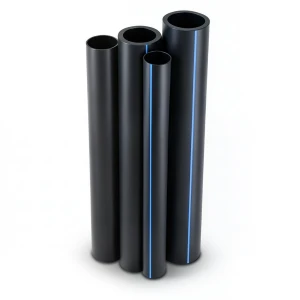 مواسير HDPE نيبروبلاست PE 100 ضغط 6 بار قطر خارجي 500 مم سمك 18.2 مم لون اسود | نيبروبلاست