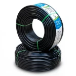 HDPE Pipes PE 100 Pressure 12.5 Bar 32 mm Diameter 2.4 mm Thickness Black | NEPROPLAST