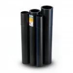 مواسير HDPE نيبروبلاست PE 100 ضغط 4 بار قطر خارجي 160 مم سمك 4.0 مم لون اسود