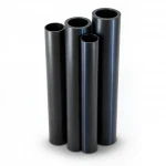 مواسير HDPE نيبروبلاست PE 100 ضغط 4 بار قطر خارجي 180 مم سمك 4.4 مم لون اسود
