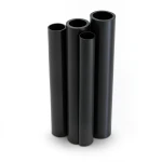 أنابيب HDPE PE 80 ضغط 16 بار قطر خارجي 280 مم سمك 31.3 مم لون أسود