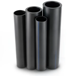 مواسير HDPE PE 80 ضغط 16 بار قطر خارجي 315 مم سمك 35.2 مم لون أسود