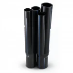 مواسير HDPE نيبروبلاست PE 100 ضغط 4 بار قطر خارجي 250 مم سمك 6.2 مم لون اسود