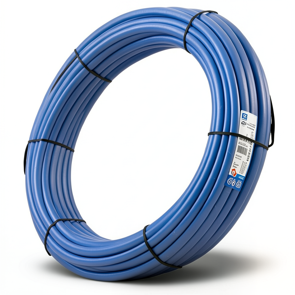 أنابيب HDPE PE 100 ضغط 12.5 بار قطر خارجي 32 مم سمك 2.4 مم لون أزرق | نيبروبلاست