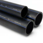 أنابيب HDPE السعودى  PE 100 ضغط 16 بار قطر خارجي 63 مم سمك 5.8 مم لون اسود