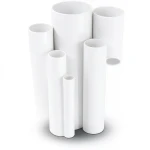 مواسير UPVC ضغط 16 بار قطر خارجي 25 مم سمك 1.9 مم لون أبيض