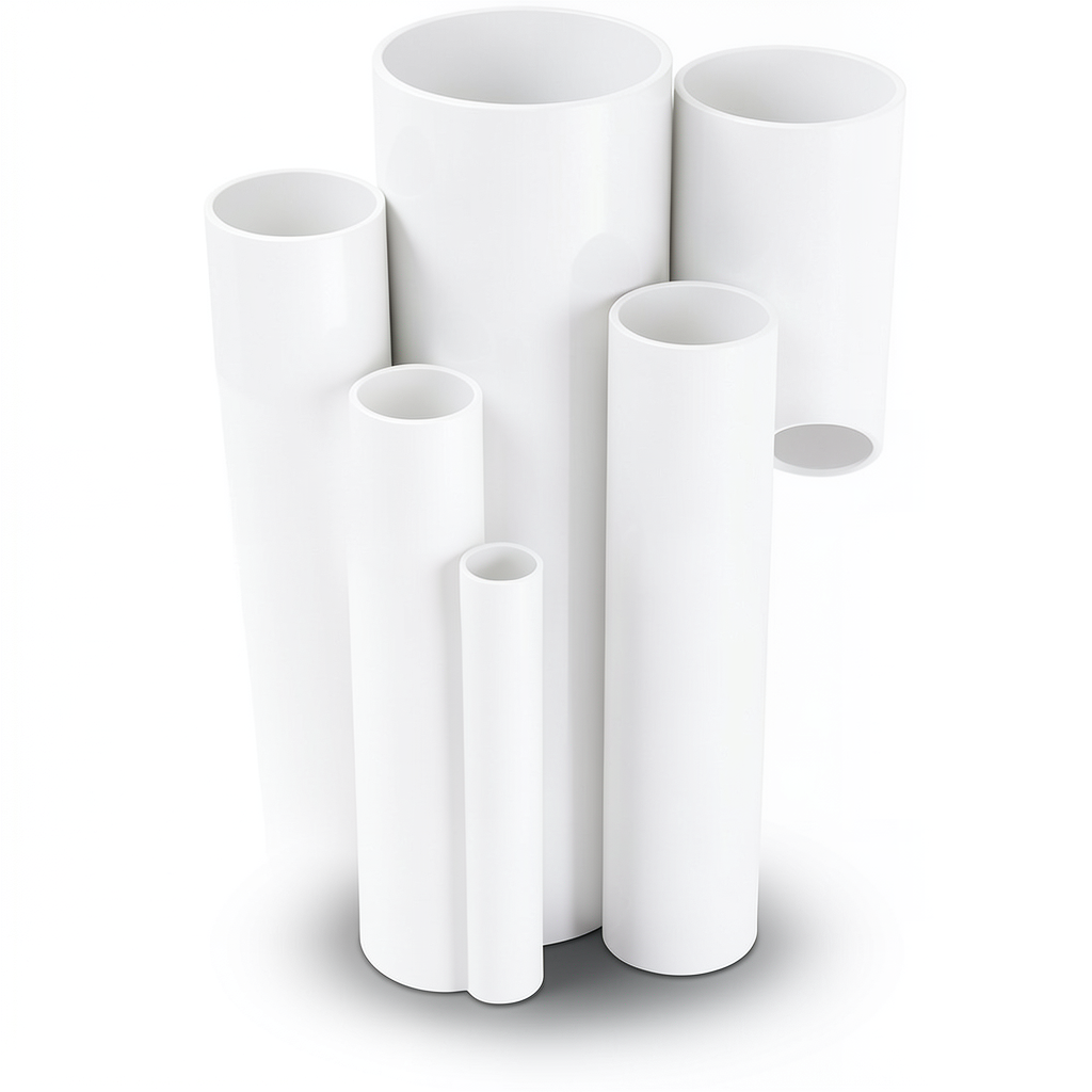UPVC Pipes Nominal Pressure 16 Bar Outside Diameter 25 mm Thickness 1.9 mm White