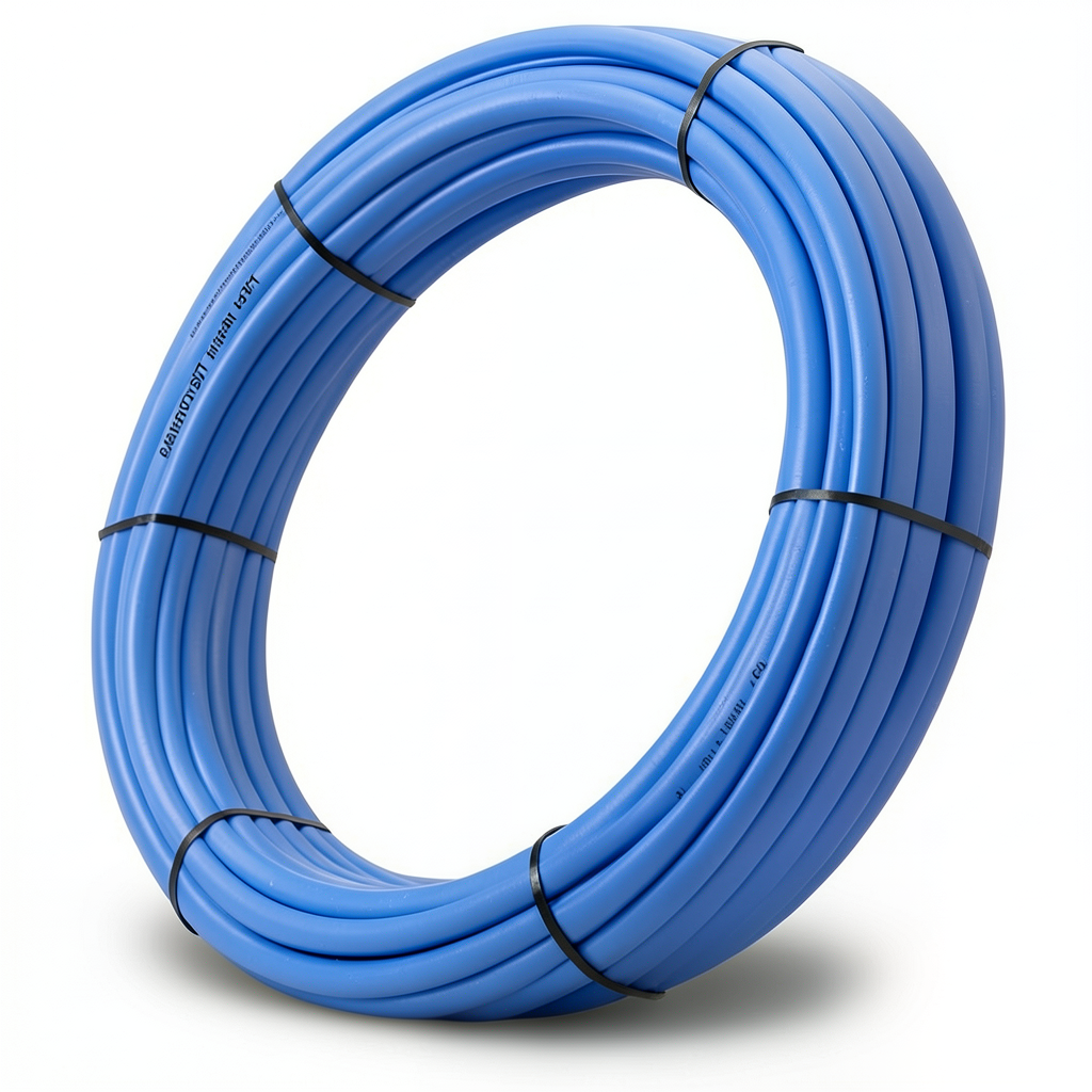 أنابيب HDPE نيبروبلاست PE 100 ضغط 6 بار قطر خارجي 63 مم سمك 2.3 مم لون ازرق | نيبروبلاست