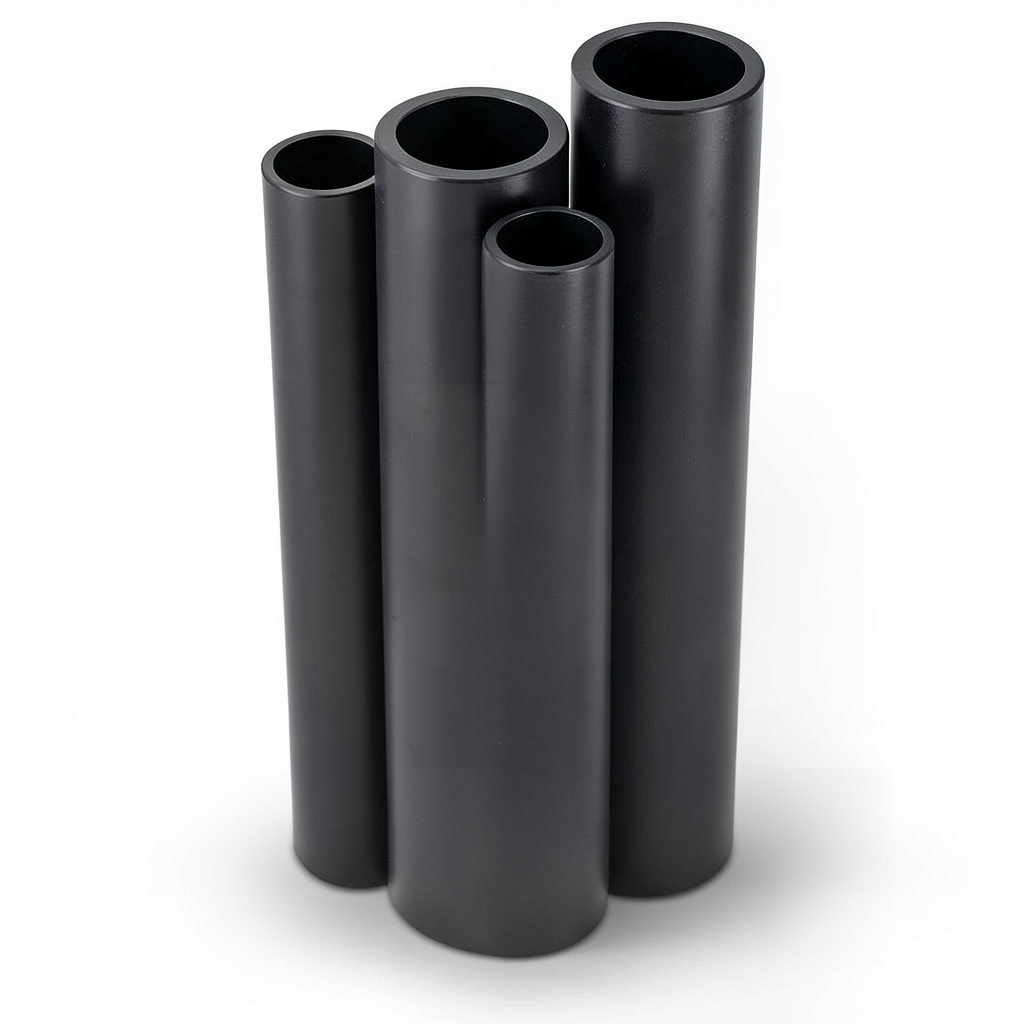 Al-Rajhi HDPE Pipes PE 80 Pressure 16 Bar Diameter 160 mm Thickness 17.9 mm Black